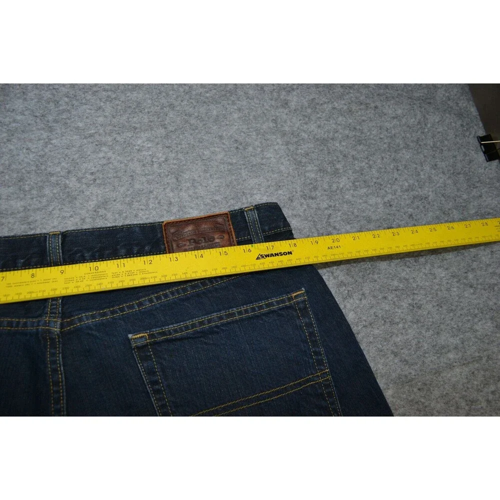 Polo Ralph‎ Lauren Jeans Mens 35X32 Blue Authentic Straight Leg Denim